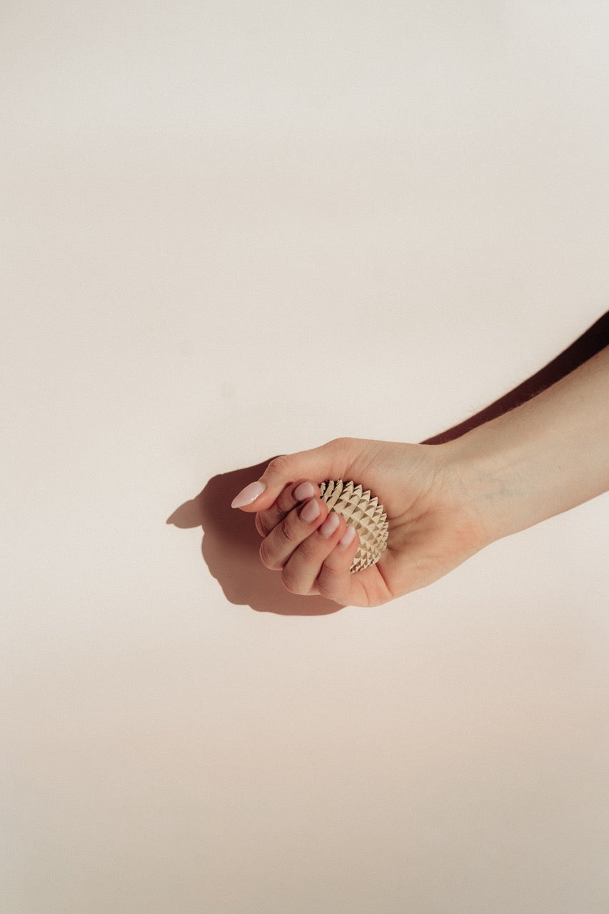wooden acupressure ball calm companion